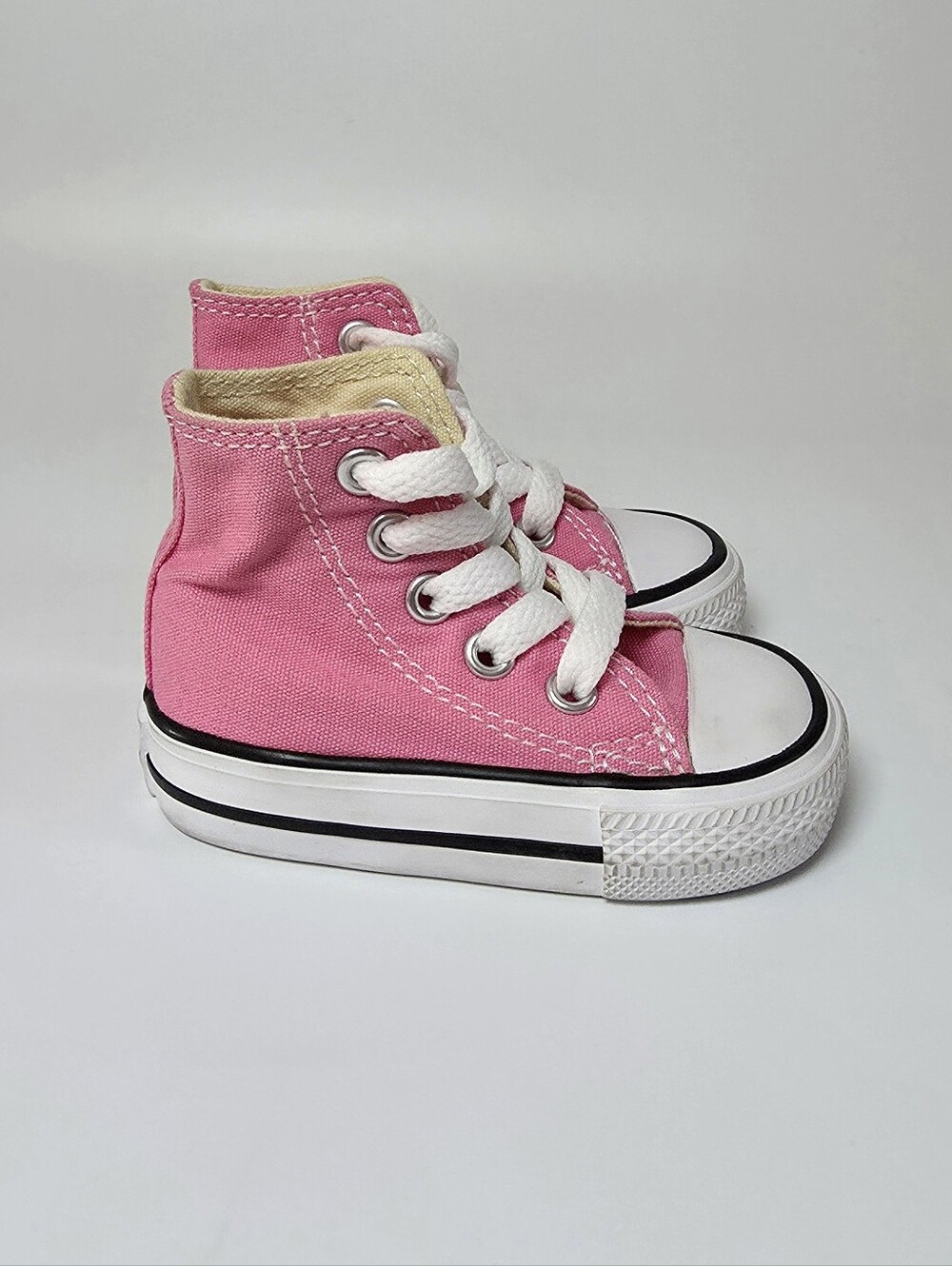 Converse All Star Chuck Taylor Pink Infant High Top Sneaker Size 2